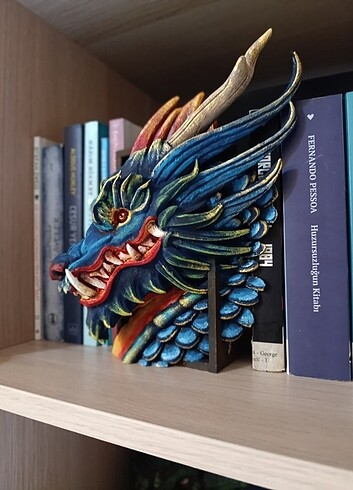 Beden Ejderha kitaplık ayracı Booknook 