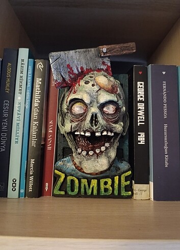  Beden Zombi kitaplık ayracı Booknook 