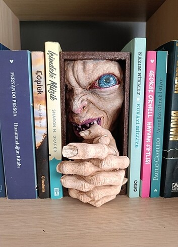 Beden Gollum kitaplık ayracı Booknook 