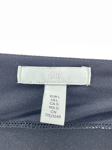 l Beden siyah Renk H&M Bluz %70 İndirimli.