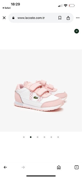 Lacoste Lacoste kız çocuk ayakkabısı