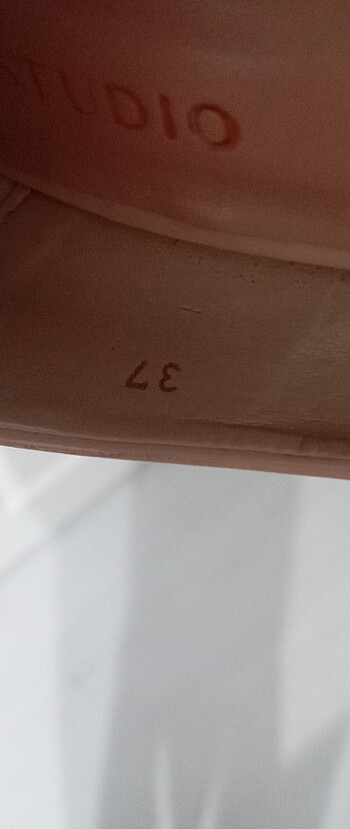 37 Beden Topuklu ayakkabı 