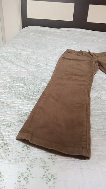 26 Beden camel Renk Mavi jeans kadin pantolon
