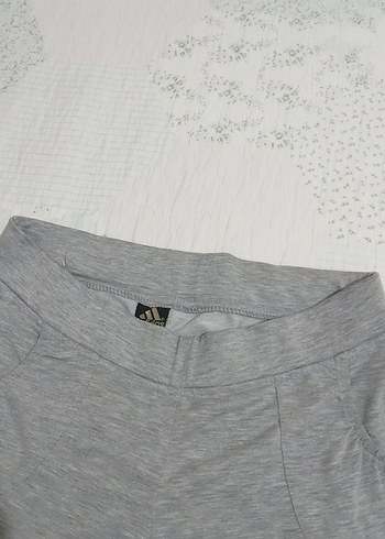 Gri Kadın Mini Rahat Kesim Şort - Görsel 3