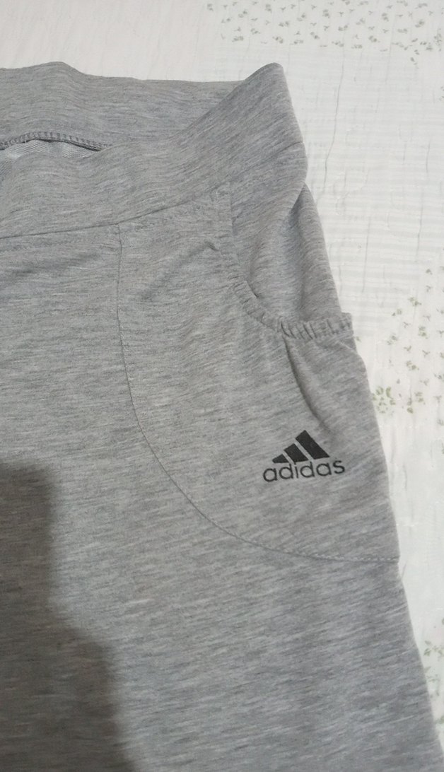 Gri Kadın Mini Rahat Kesim Şort - Görsel 2