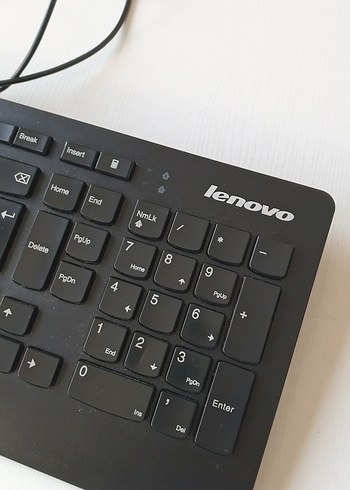 Lenovo Siyah Kablolu F Klavye - Görsel 2