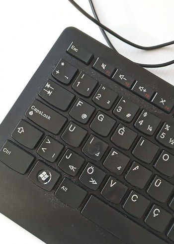 Lenovo Siyah Kablolu F Klavye - Görsel 3