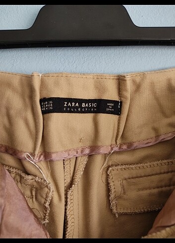m Beden camel Renk Zara pantolon 