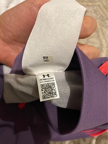m Beden mor Renk Under armour kadın koşu şortu