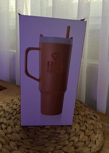 Turuncu Büyük Termos Kupa - Görsel 4