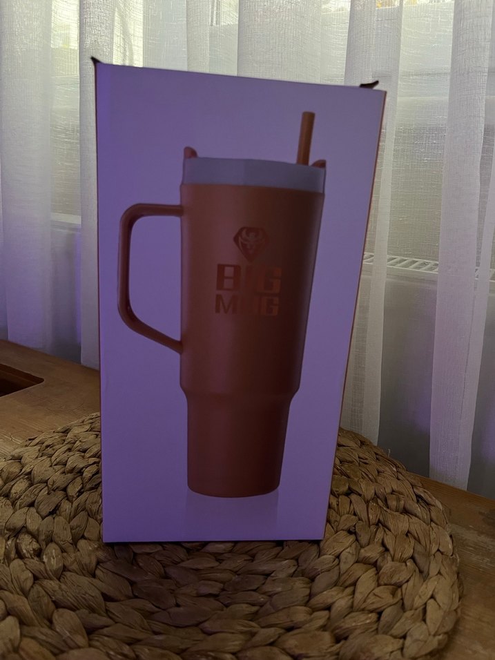 Turuncu Büyük Termos Kupa - Görsel 4