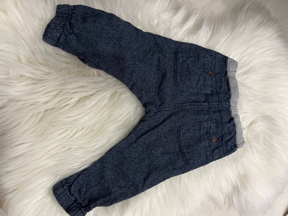 Gri Erkek Çocuk Bol Kesim Denim Pantolon - Görsel 2