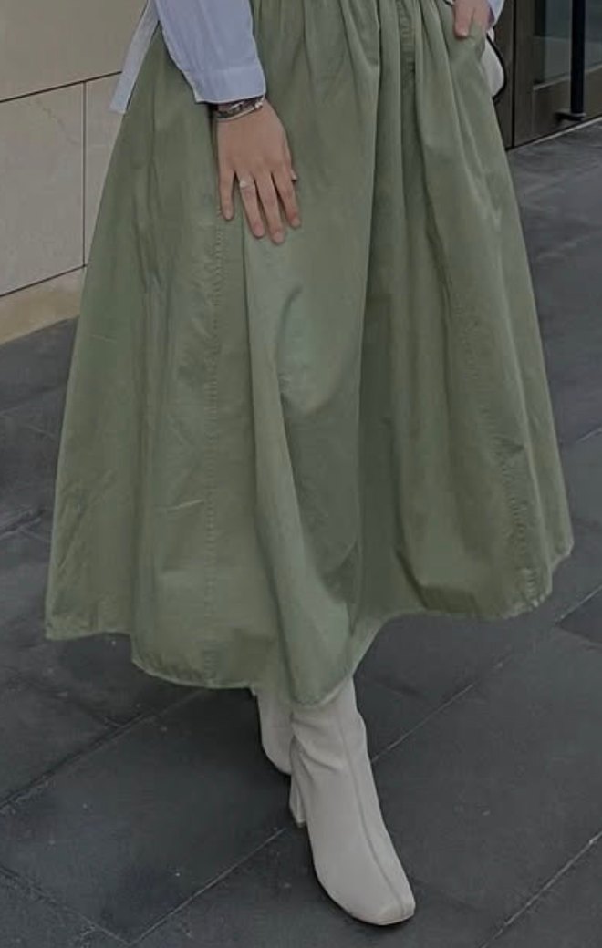 Bej Deri Fermuarlı Kadın Bot - Görsel 2