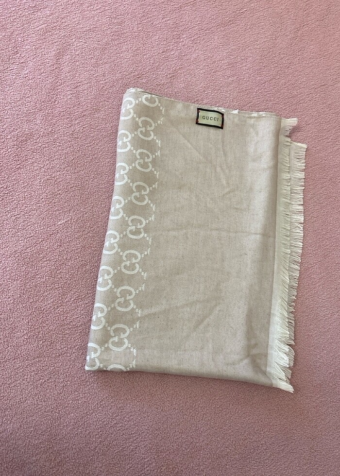 Yün ipek şal - Görsel 2