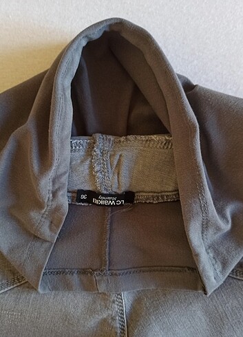 Likralı esnek lastikli hamile için kot pantolon - Görsel 4