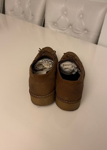 Klasik Erkek Kahverengi Ayakkabı - Görsel 3