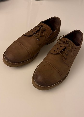 Klasik Erkek Kahverengi Ayakkabı - Görsel 5