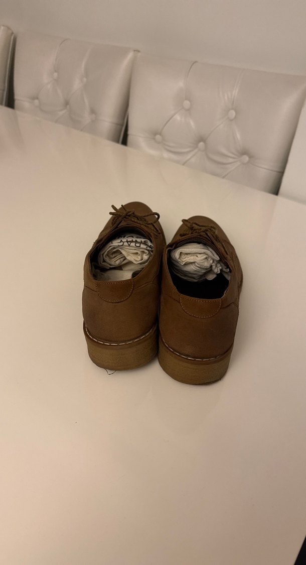 Klasik Erkek Kahverengi Ayakkabı - Görsel 3