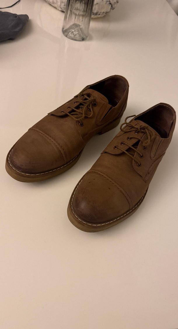 Klasik Erkek Kahverengi Ayakkabı - Görsel 5