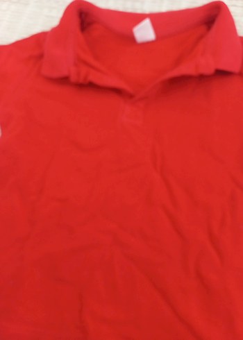 Polo Ralph Lauren Erkek Çocuk Kısa Kollu Kırmızı Polo Tişört