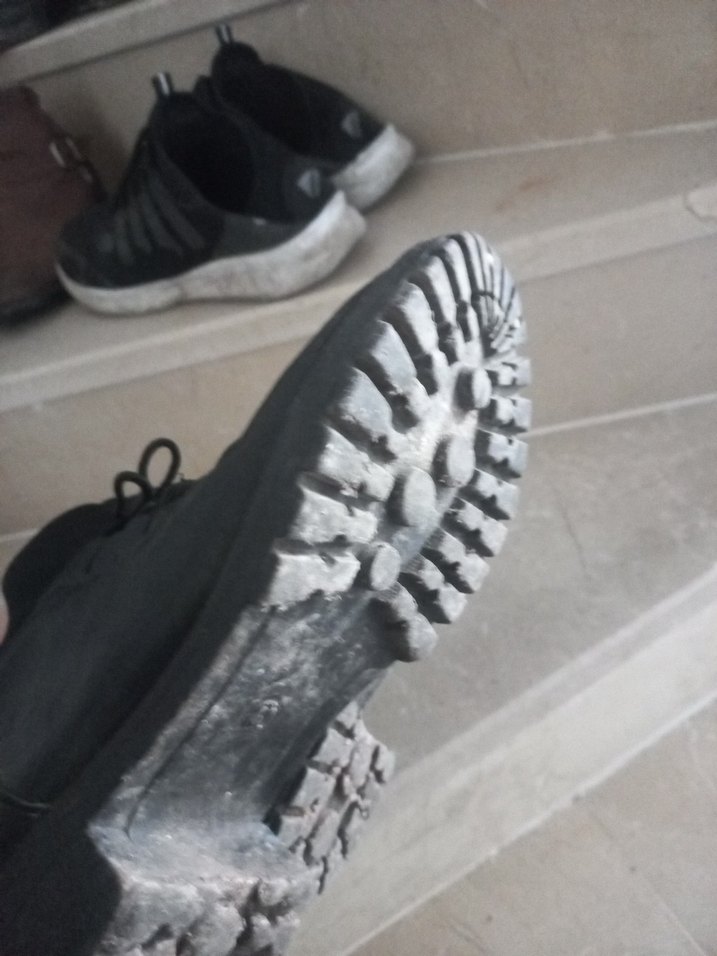 Siyah Minimalist Gotik Erkek Botu - Görsel 5