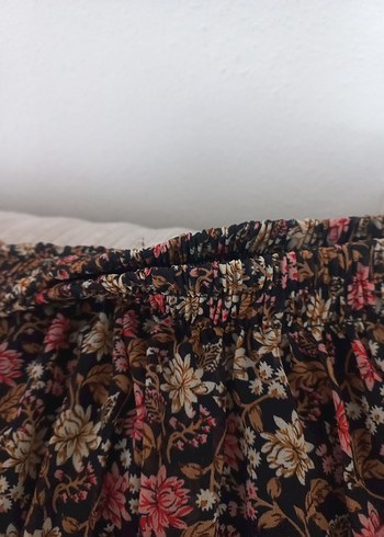 Bohem Renkli Uzun Kadın Etek - Görsel 4