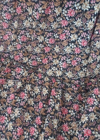 Bohem Renkli Uzun Kadın Etek - Görsel 2