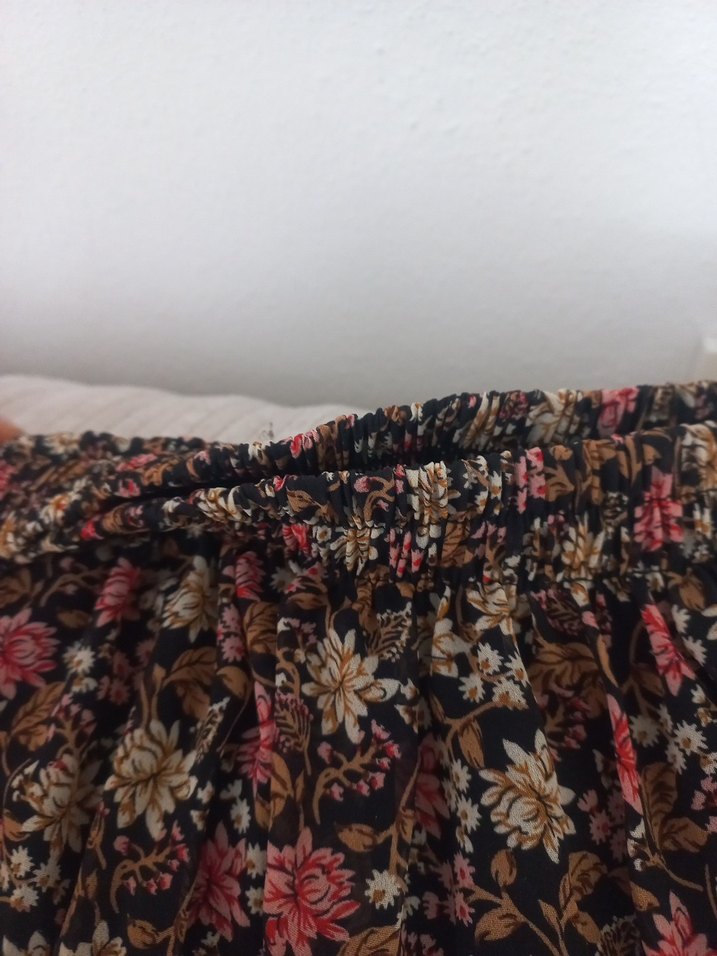 Bohem Renkli Uzun Kadın Etek - Görsel 4