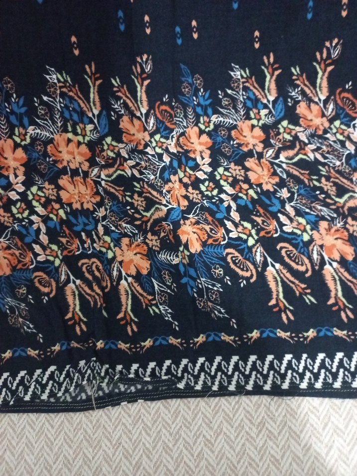 Lacivert Bohem Kadın etek - Görsel 2