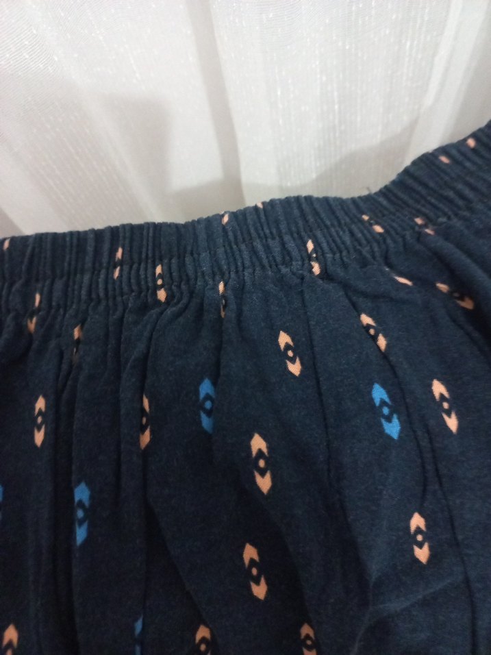 Lacivert Bohem Kadın etek - Görsel 3