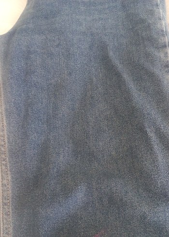 Mavi Kadın Midi Boy Bol Kesim Jean - Görsel 2