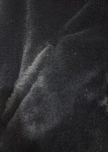 Siyah Kadın Kürklü Midi Ceket - Görsel 2