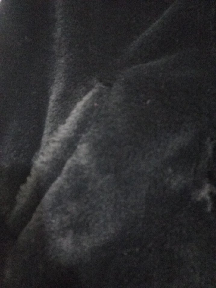 Siyah Kadın Kürklü Midi Ceket - Görsel 2