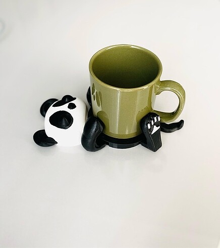 Panda bardak altlığı