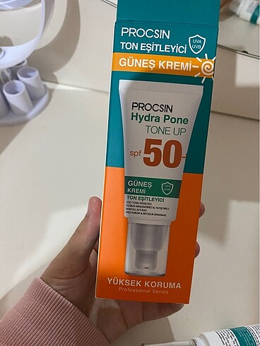 Procsın renkli güneş kremi
