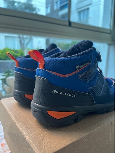 30 Beden lacivert Renk Quechua erkek çocuk kar botu