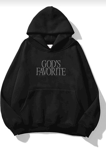 Siyah taşlı Sweatshirt