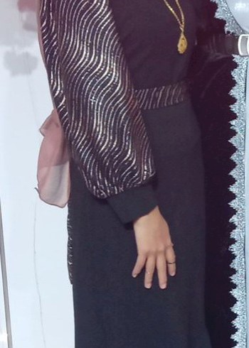 Uzun Siyah Abiye Elbise