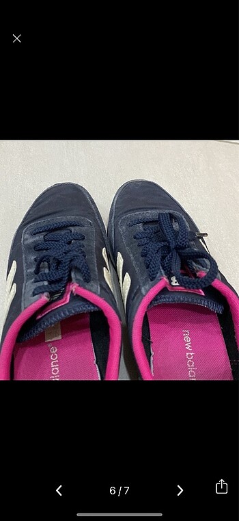 36 Beden lacivert Renk New balance kadın ayakkabı 36 numara