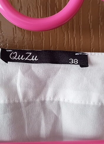 38 Beden beyaz Renk Bayan gömlek