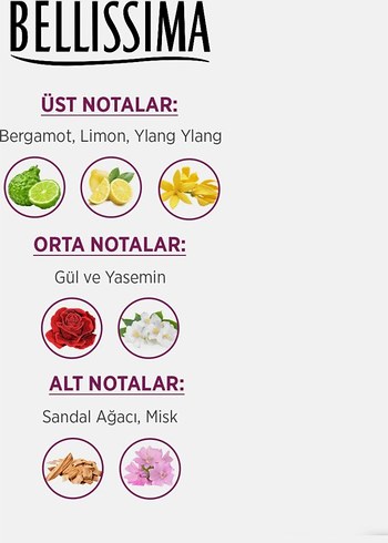 Bellissima Kadın Parfümü 60ml Eau de Toilette - Görsel 3