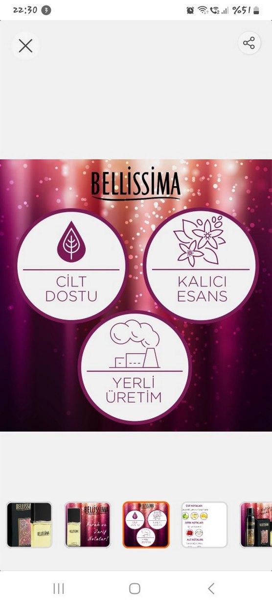 Bellissima Kadın Parfümü 60ml Eau de Toilette - Görsel 4