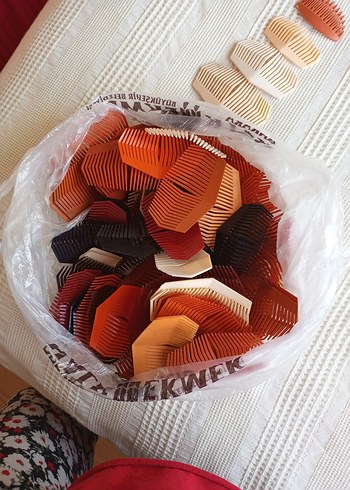 Vilma Yan Tarakları 50 Adet Kırılmaz - Görsel 6