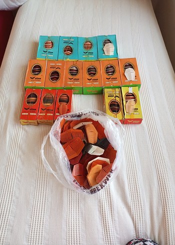 Vilma Yan Tarakları 50 Adet Kırılmaz - Görsel 8