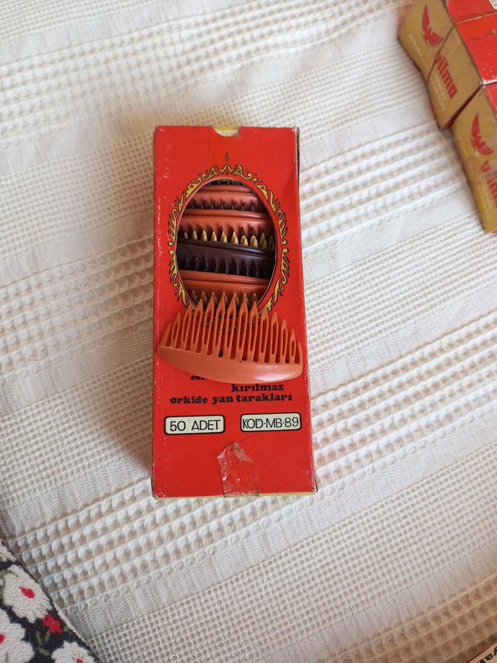 Vilma Yan Tarakları 50 Adet Kırılmaz - Görsel 4