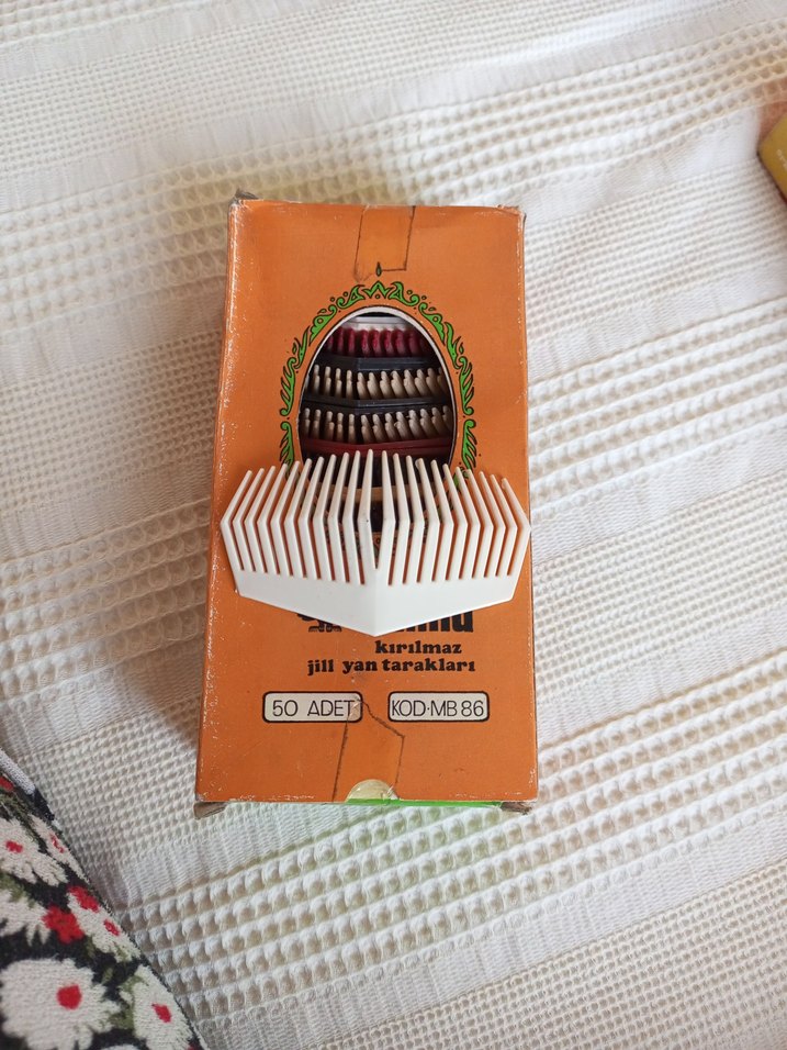 Vilma Yan Tarakları 50 Adet Kırılmaz - Görsel 2