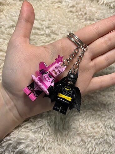 Lego uyumlu batman çift anahtarlık