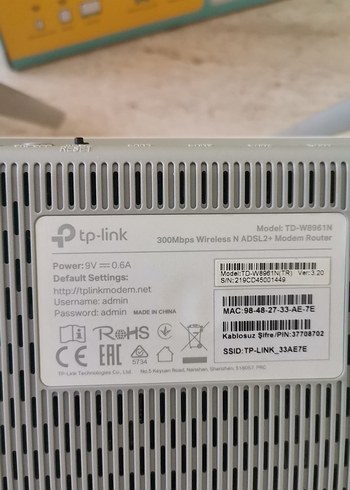 Beyaz TP-Link TD-W8961N Modem Router - Görsel 6