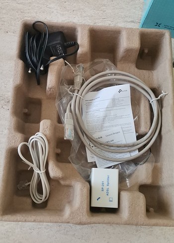 Beyaz TP-Link TD-W8961N Modem Router - Görsel 2