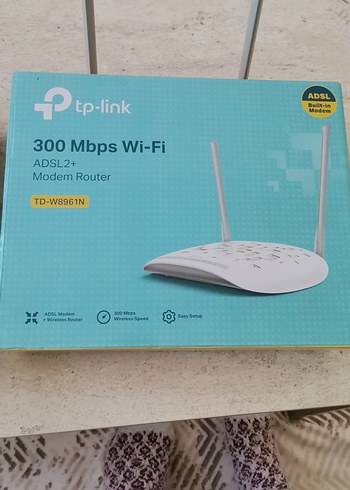 Beyaz TP-Link TD-W8961N Modem Router - Görsel 3